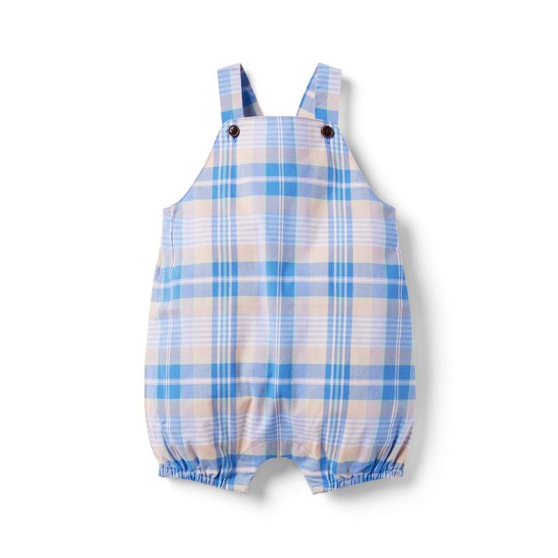 Baby Madras Plaid Overall - Janie And Jack